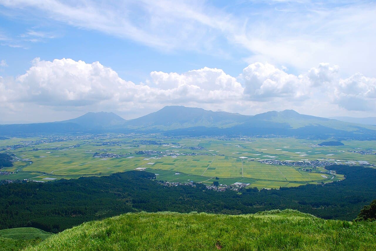 熊本県高森町の街並みイメージ